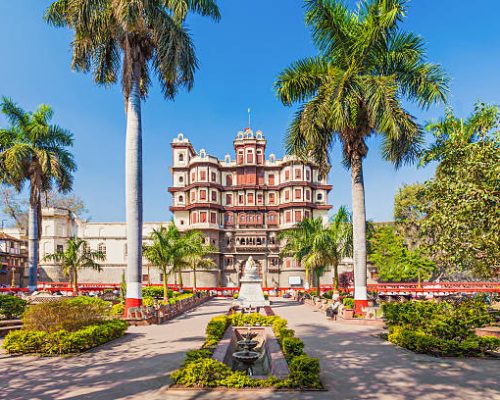Rajwada is a historical palace in Indore city, India